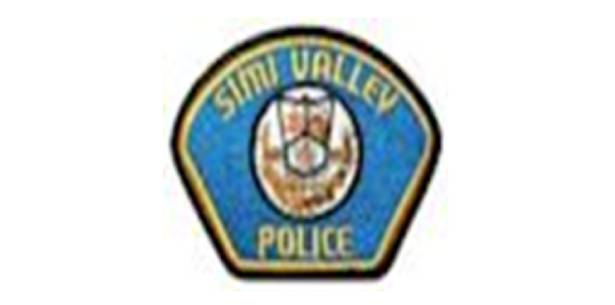 The sin valley police badge on a white background.